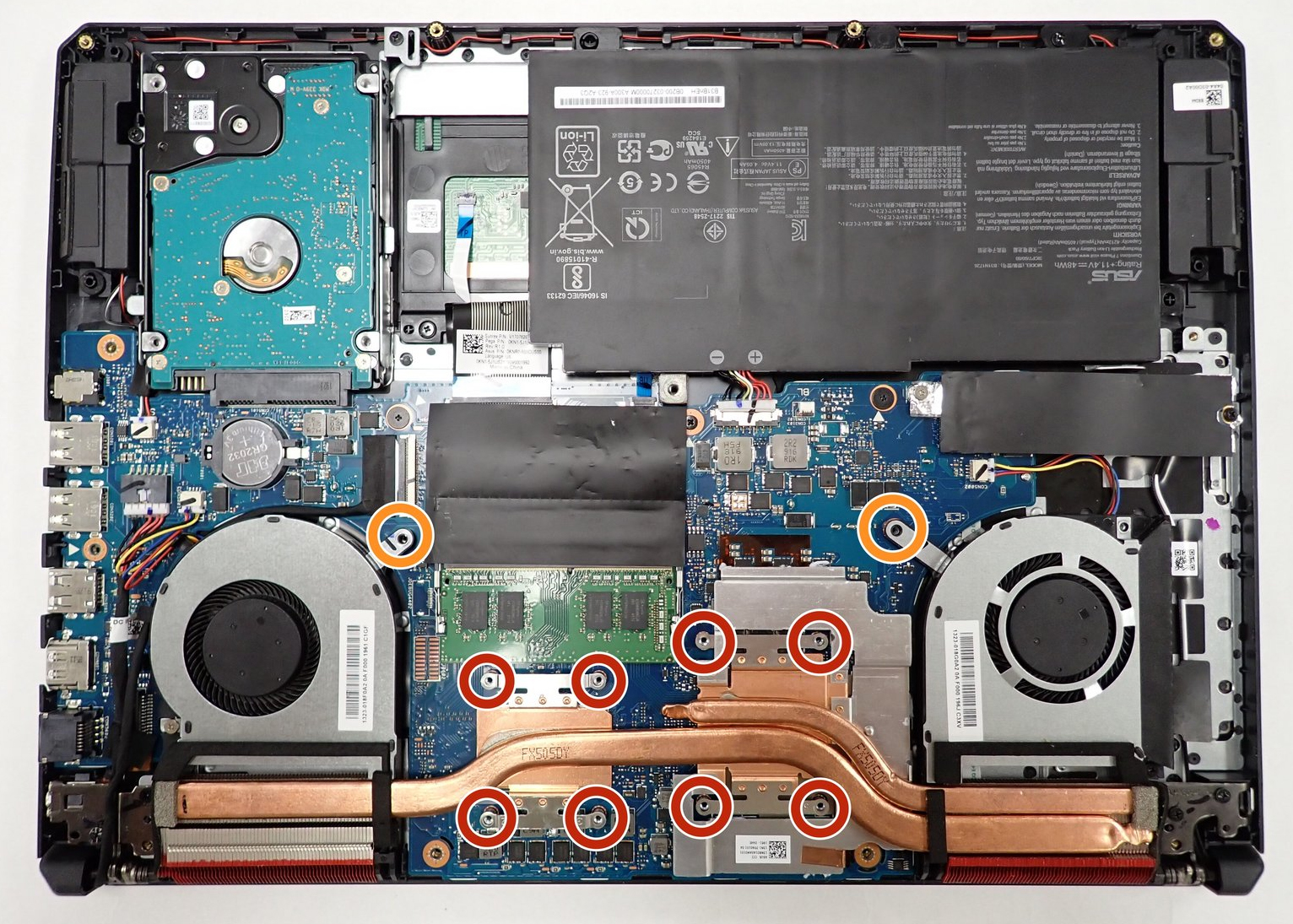 How to replace and fix ASUS TUF Gaming FX505DU AC power adapter 240W 6.0mm x 3.7mm (ASUS FX505DY)